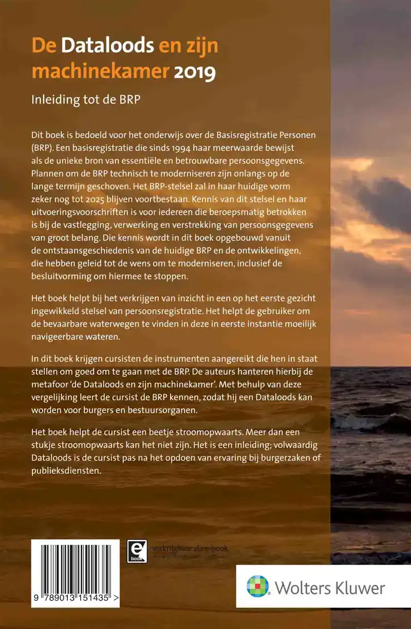 DE DATALOODS EN ZIJN MACHINEKAMER 2019