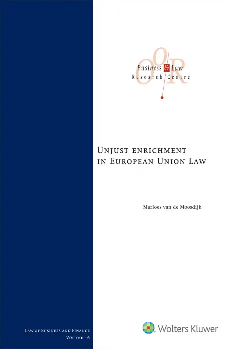 UNJUST ENRICHMENT IN EUROPEAN UNION LAW