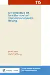 DE BETEKENIS EN FUNCTIES VAN HET VENNOOTSCHAPPELIJK BELANG