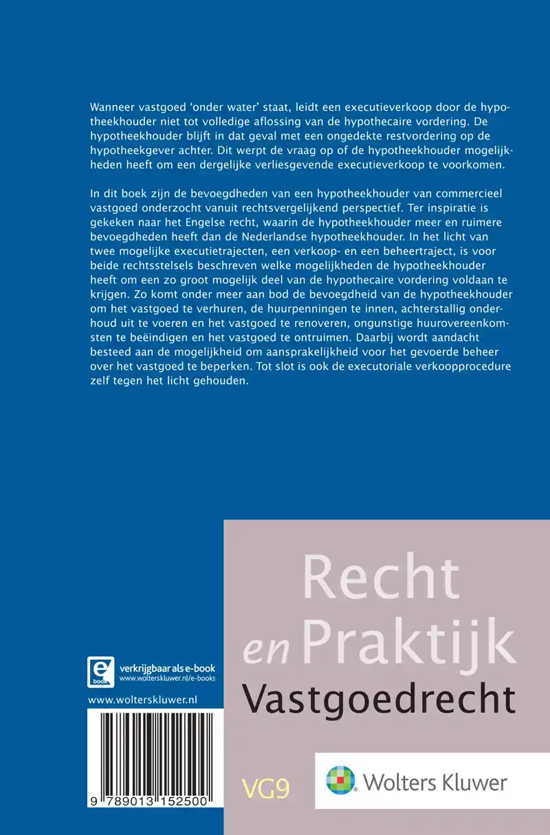 ZEKERHEID VOOR DE VASTGOEDFINANCIER