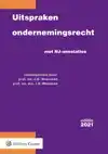 UITSPRAKEN ONDERNEMINGSRECHT 2021