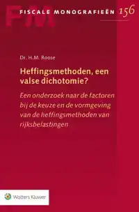 HEFFINGSMETHODEN, EEN VALSE DICHOTOMIE?