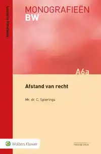 AFSTAND VAN RECHT