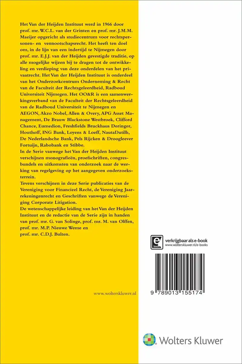HANDBOEK NOTARIEEL ONDERNEMINGSRECHT