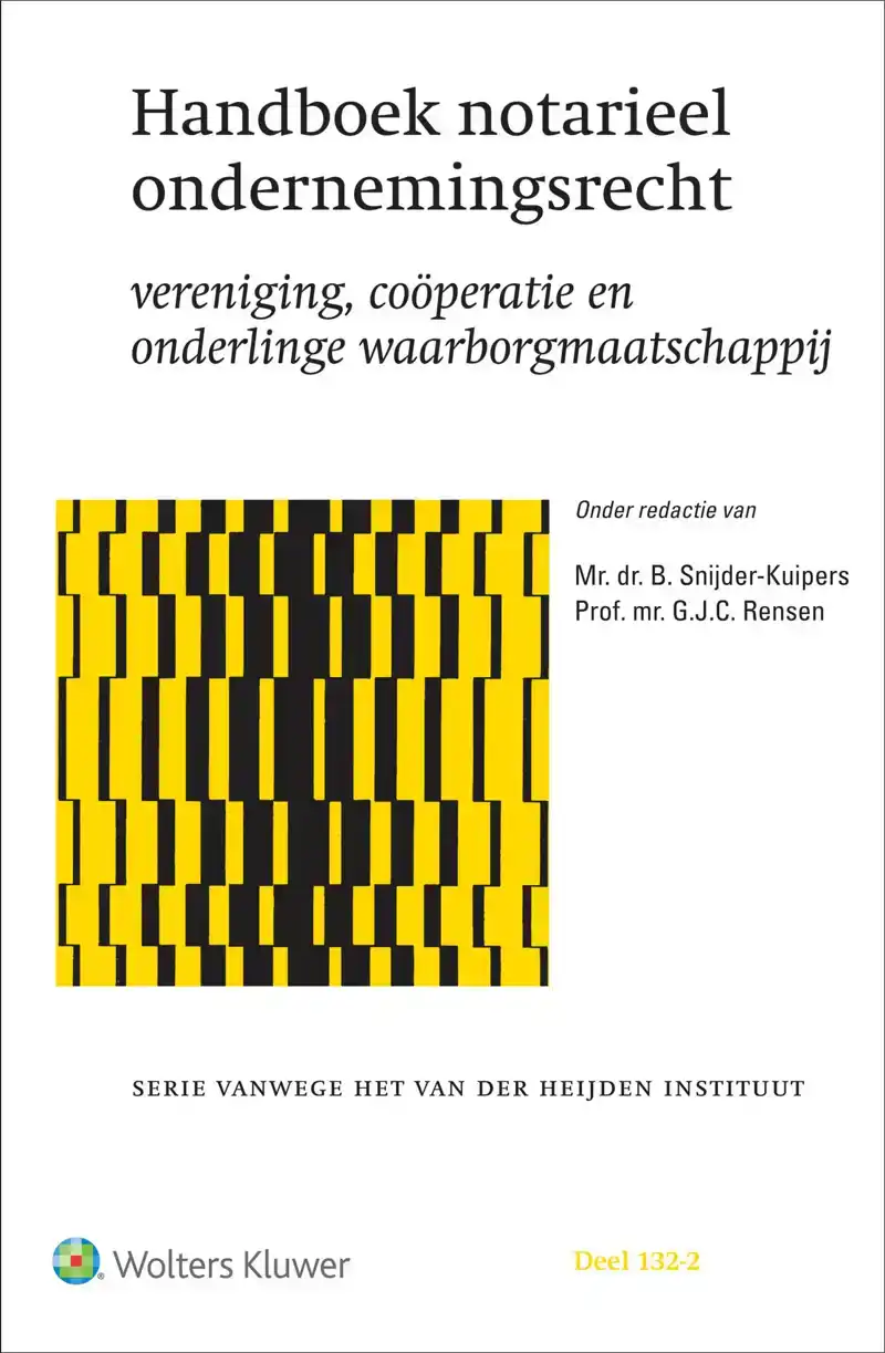 HANDBOEK NOTARIEEL ONDERNEMINGSRECHT