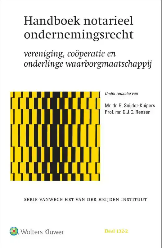 HANDBOEK NOTARIEEL ONDERNEMINGSRECHT