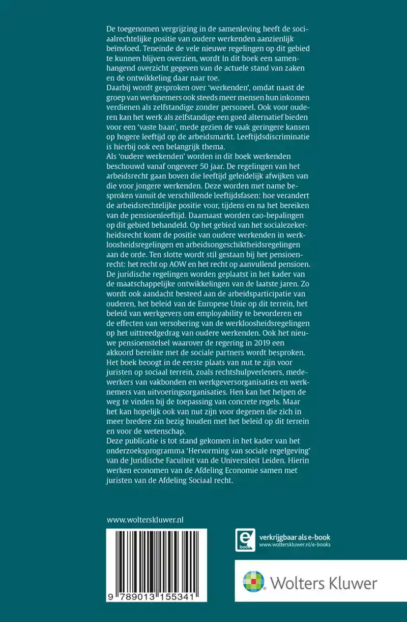 DE OUDERE WERKENDE EN HET SOCIAAL RECHT