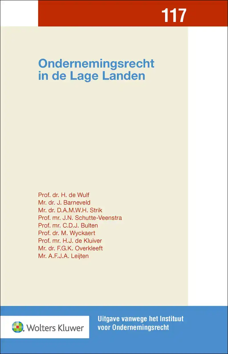ONDERNEMINGSRECHT IN DE LAGE LANDEN