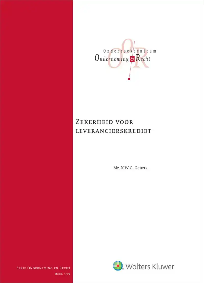 ZEKERHEID VOOR LEVERANCIERSKREDIET
