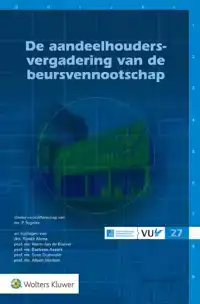 DE AANDEELHOUDERSVERGADERING VAN DE BEURSVENNOOTSCHAP