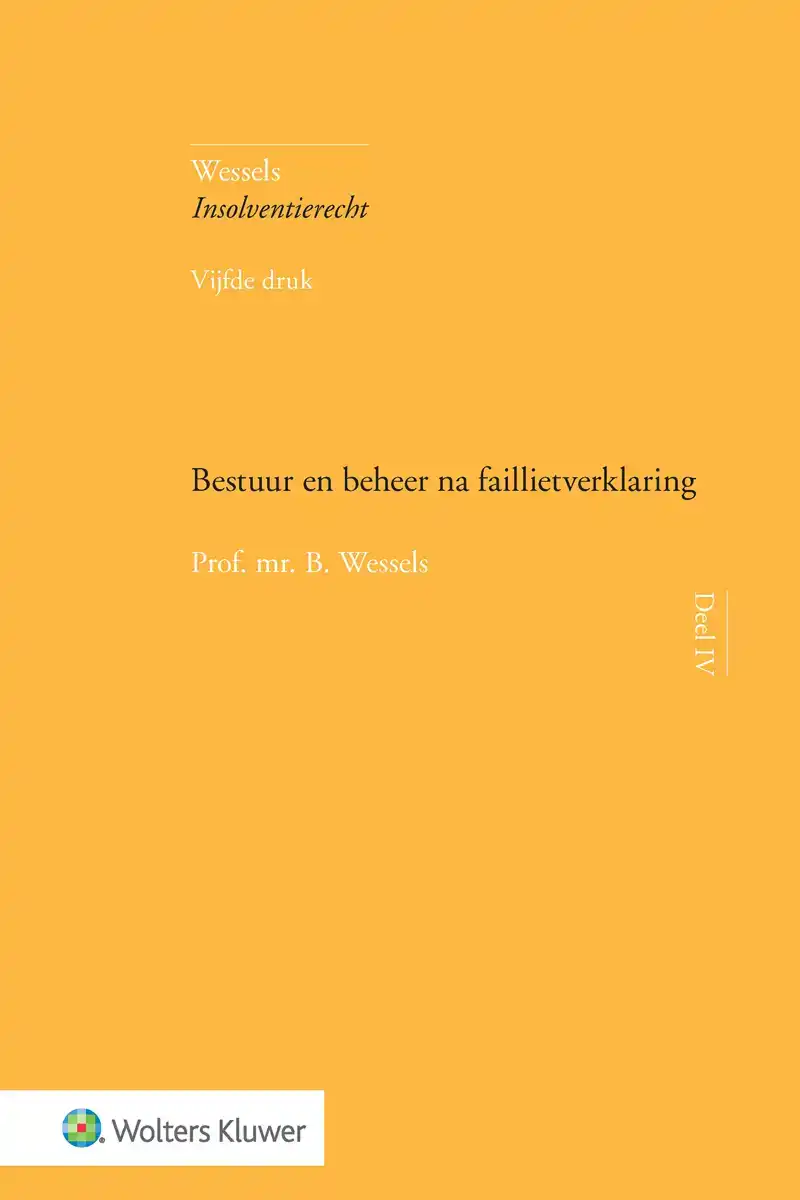 BESTUUR EN BEHEER NA FAILLIETVERKLARING