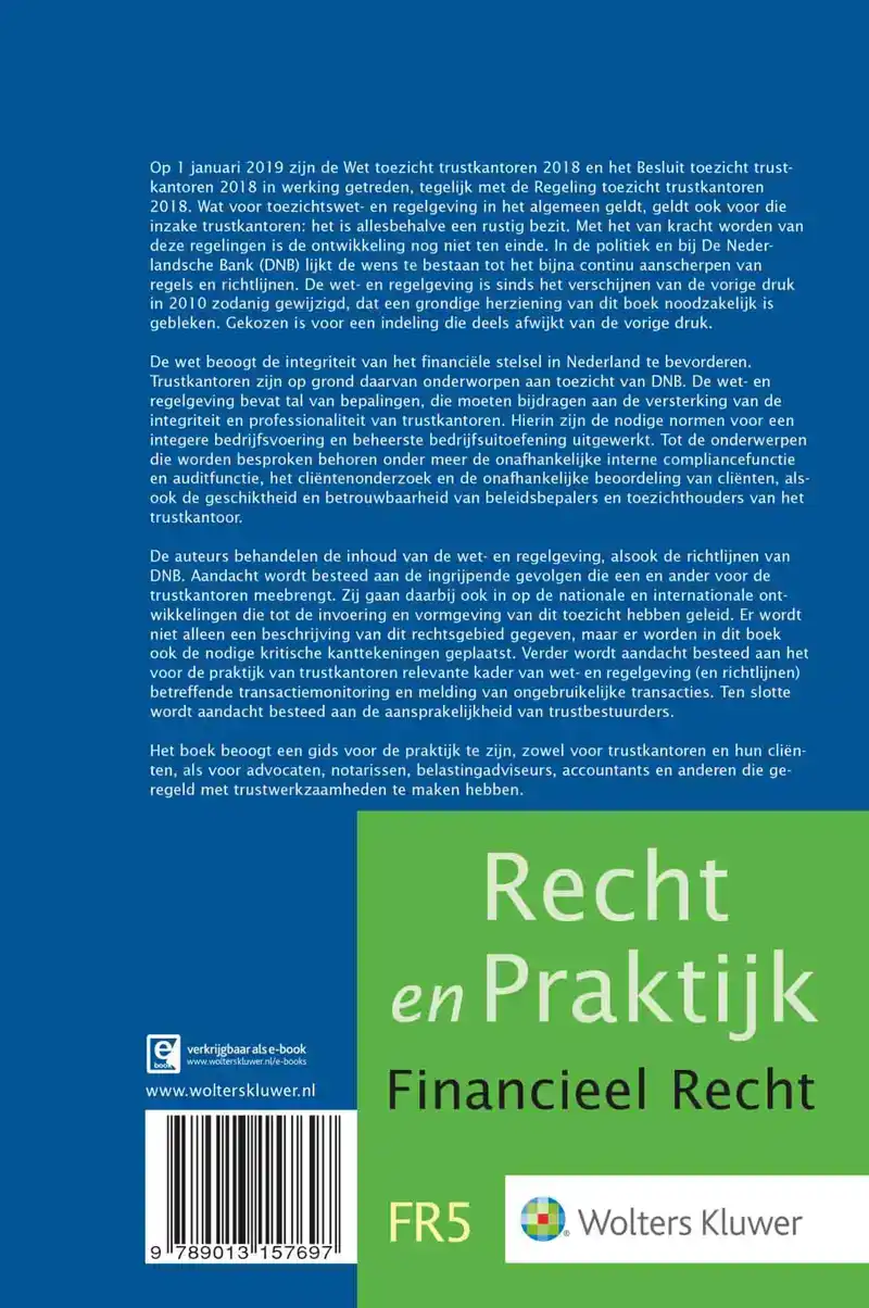 TOEZICHT TRUSTKANTOREN IN NEDERLAND