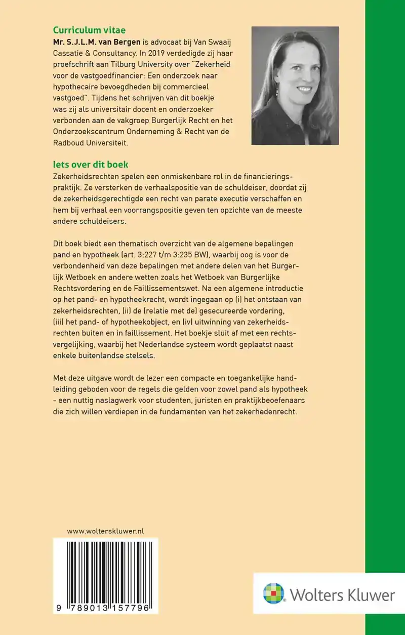 ALGEMENE BEPALINGEN PAND EN HYPOTHEEK