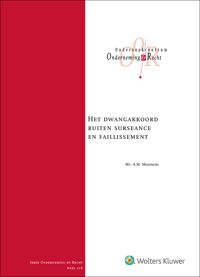 HET DWANGAKKOORD BUITEN SURSEANCE EN FAILLISSEMENT