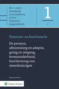 DE PERSOON, AFSTAMMING EN ADOPTIE, GEZAG EN OMGANG, LEVENSON