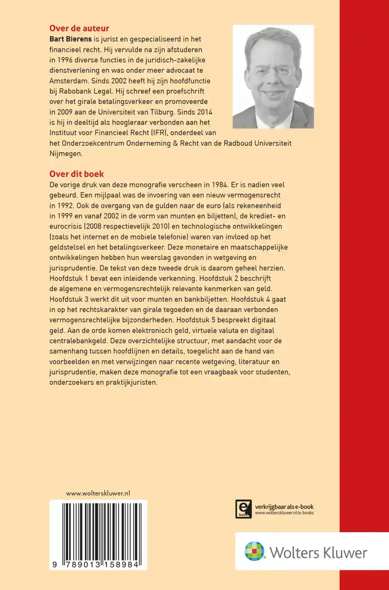 GELD IN HET VERMOGENSRECHT