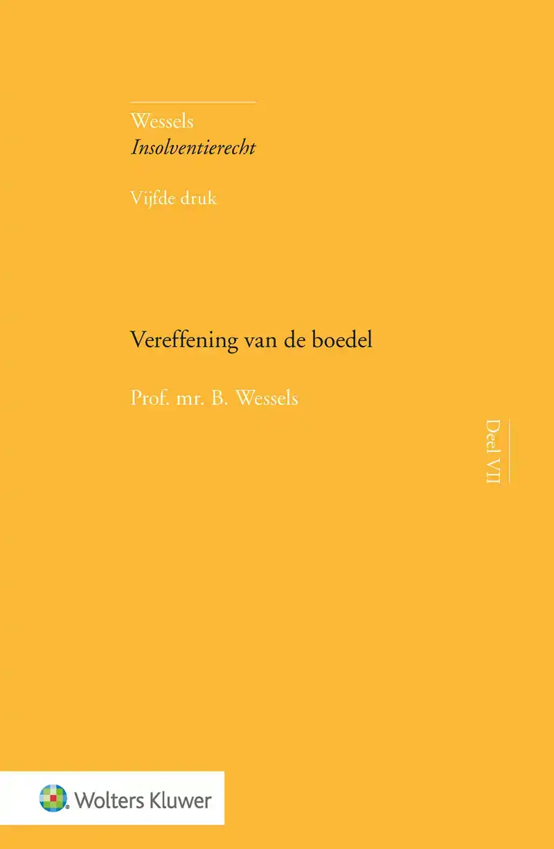 VEREFFENING VAN DE BOEDEL