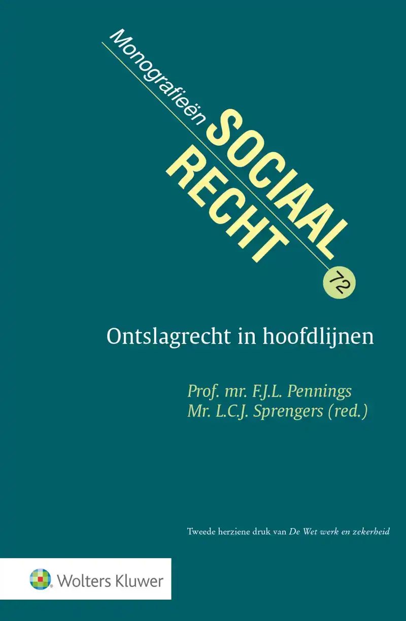 ONTSLAGRECHT IN HOOFDLIJNEN