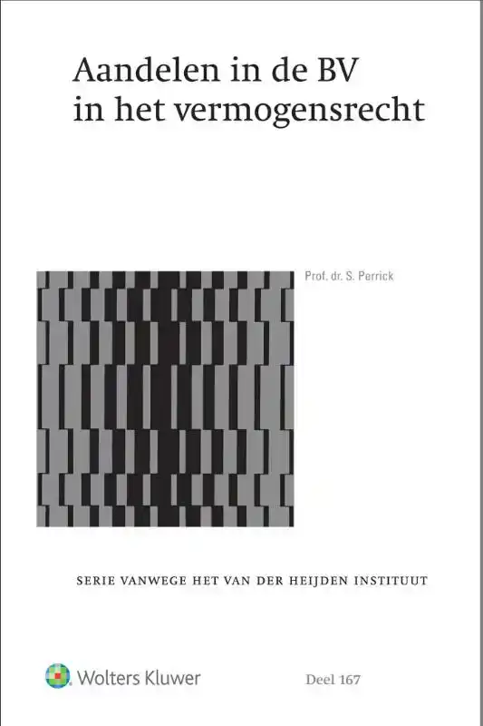 AANDELEN IN DE BV IN HET VERMOGENSRECHT