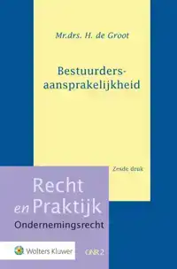 BESTUURDERSAANSPRAKELIJKHEID