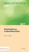 MANDELIGHEID EN ERFDIENSTBAARHEDEN