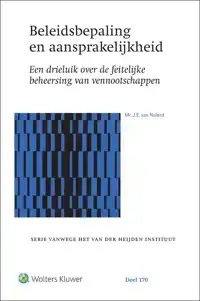 BELEIDSBEPALING EN AANSPRAKELIJKHEID