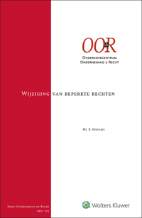 WIJZIGING VAN BEPERKTE RECHTEN