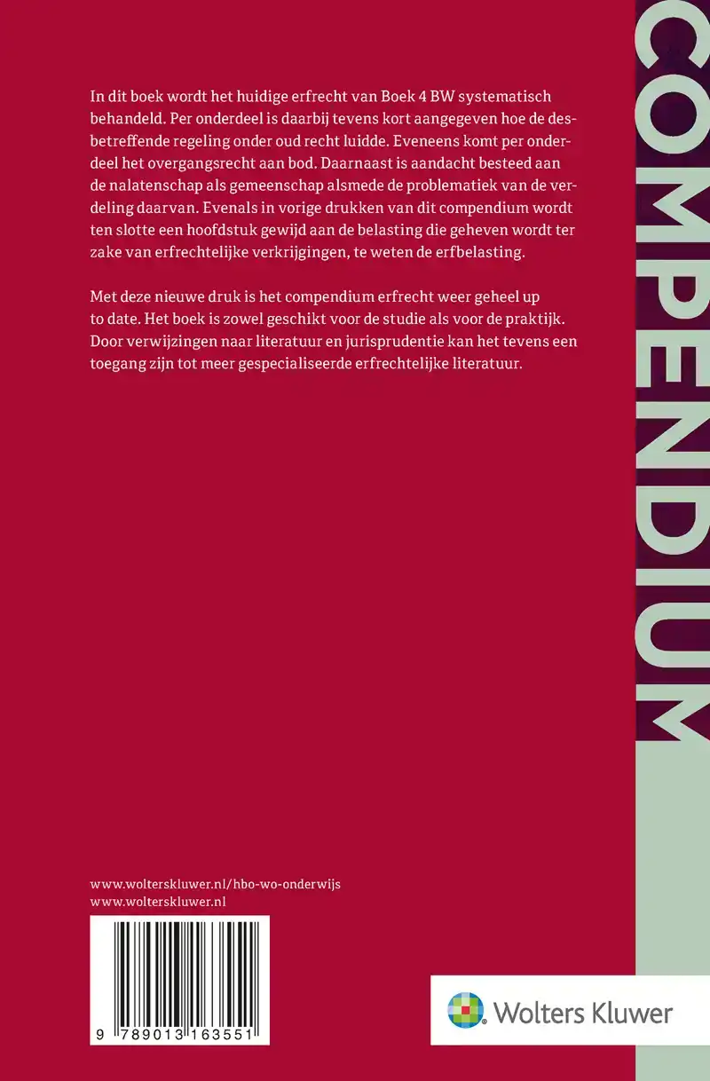 COMPENDIUM ERFRECHT