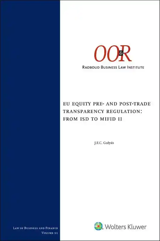 EU EQUITY PRE- AND POST-TRADE TRANSPARENCY REGULATION: FROM