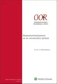 PERSONENTOETSINGEN IN DE FINANCIELE SECTOR