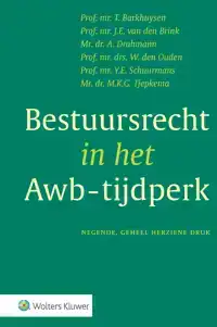 BESTUURSRECHT IN HET AWB-TIJDPERK