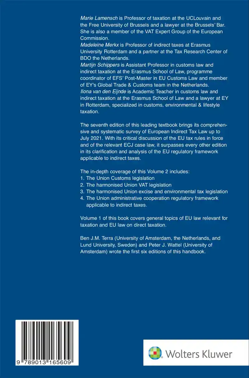STUDENTENEDITIE EUROPEAN TAX LAW VOLUME II