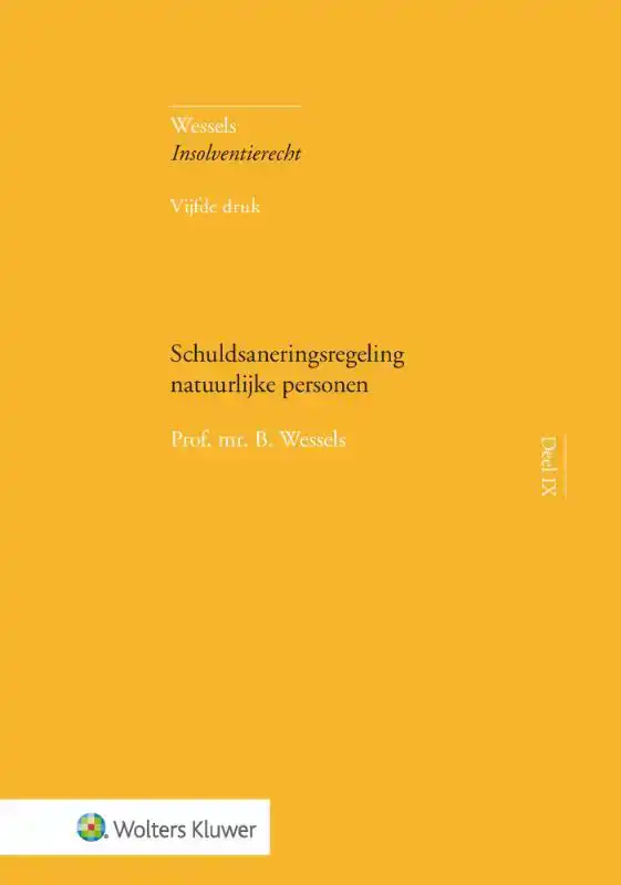 SCHULDSANERINGSREGELING NATUURLIJKE PERSONEN