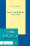 AUTEURSRECHTELIJKE OPSTELLEN