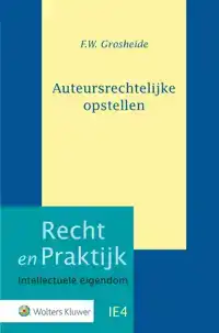 AUTEURSRECHTELIJKE OPSTELLEN