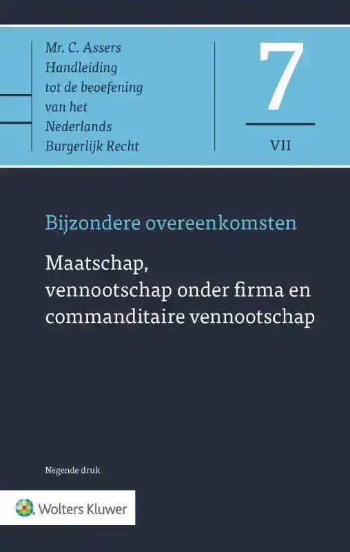 ASSER 7-VII MAATSCHAP, VENNOOTSCHAP ONDER FIRMA EN COMMANDIT