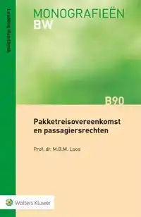 PAKKETREISOVEREENKOMST EN PASSAGIERSRECHTEN