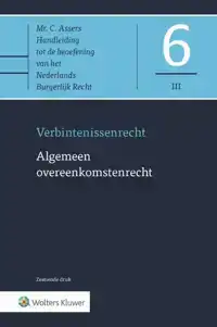 ASSER 6-III ALGEMEEN OVEREENKOMSTENRECHT