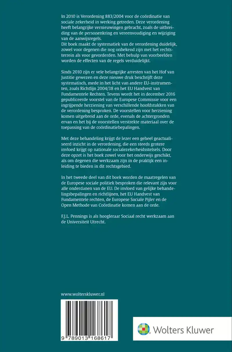 EUROPEES SOCIALEZEKERHEIDSRECHT