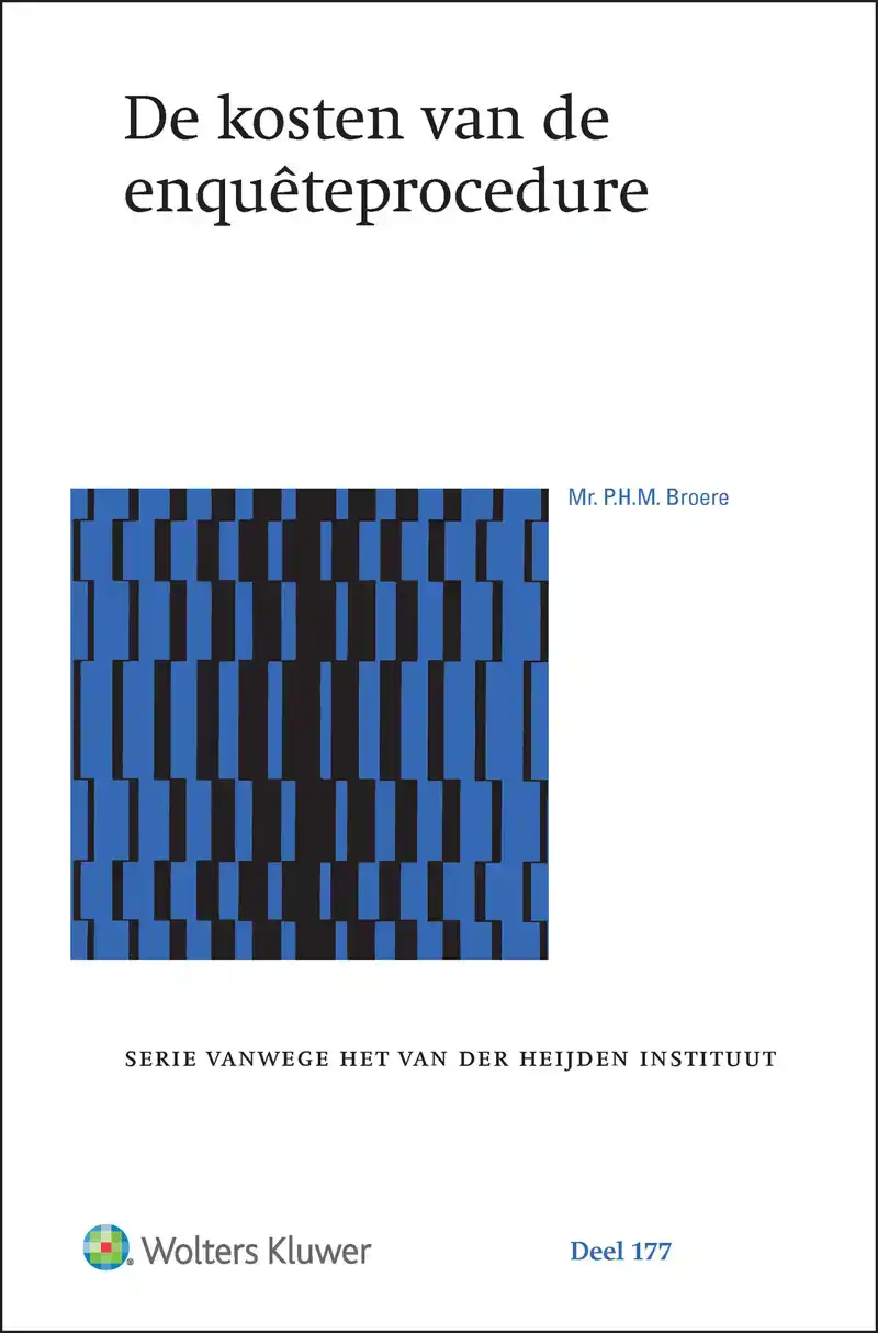 DE KOSTEN VAN DE ENQUETEPROCEDURE