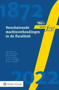 VERSCHUIVENDE MACHTSVERHOUDINGEN IN DE FISCALITEIT