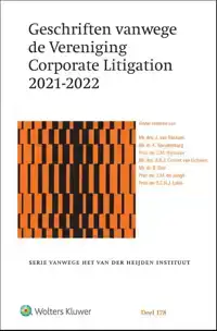 GESCHRIFTEN VANWEGE DE VERENIGING CORPORATE LITIGATION 2021-