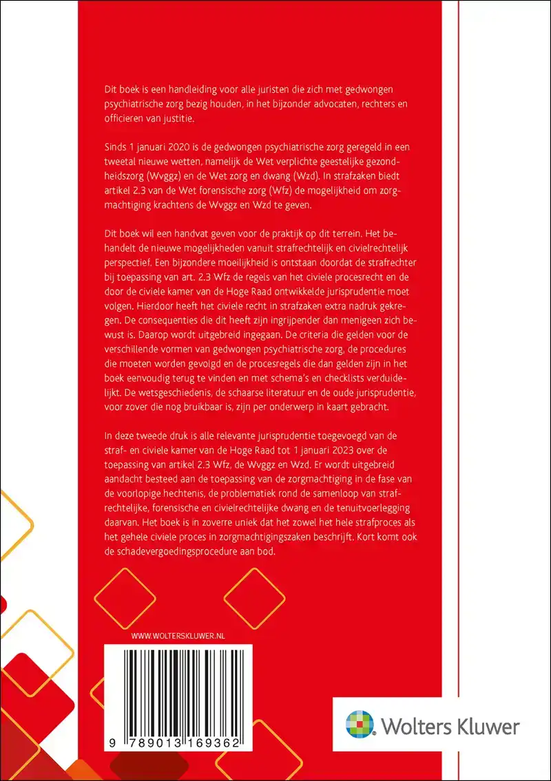 GEDWONGEN PSYCHIATRISCHE ZORG