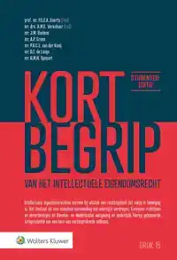 KORT BEGRIP VAN HET INTELLECTUELE EIGENDOMSRECHT STUDENTENED