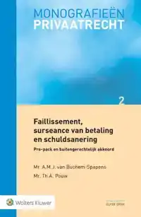 FAILLISSEMENT, SURSEANCE VAN BETALING EN SCHULDSANERING