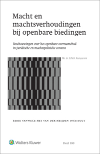 MACHT EN MACHTSVERHOUDINGEN BIJ OPENBARE BIEDINGEN