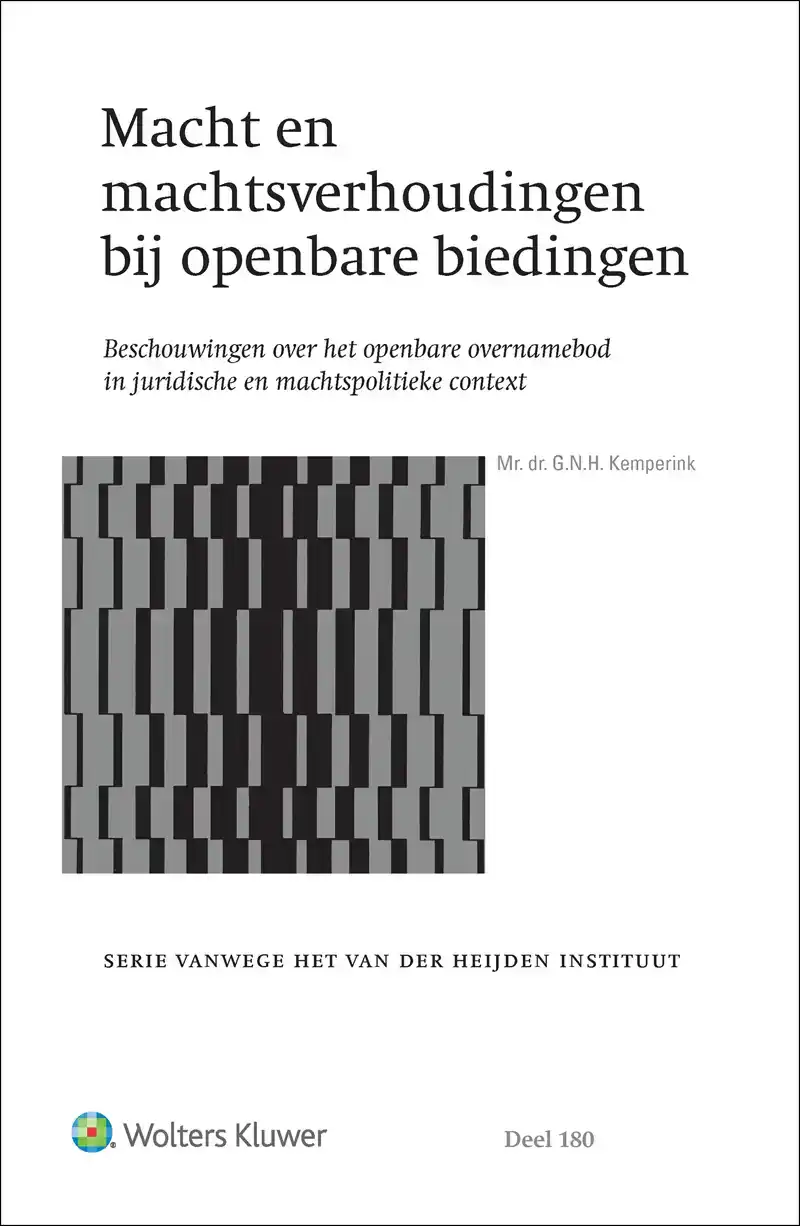 MACHT EN MACHTSVERHOUDINGEN BIJ OPENBARE BIEDINGEN