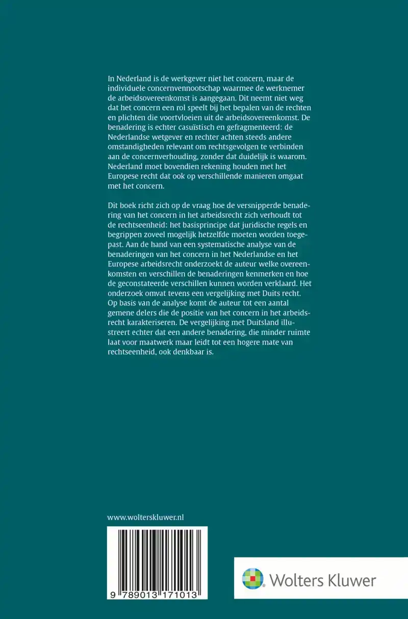 WERKGEVERSCHAP IN CONCERNVERBAND