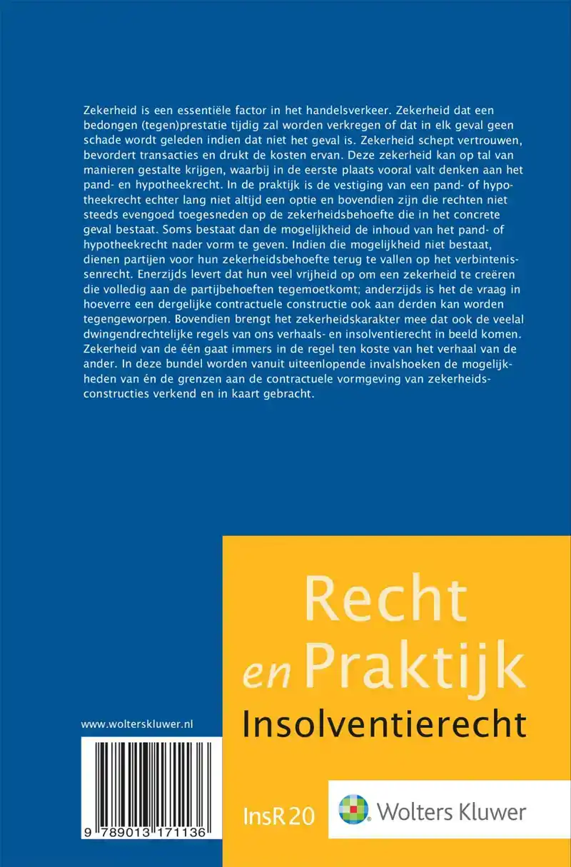 OVEREENKOMST EN ZEKERHEID