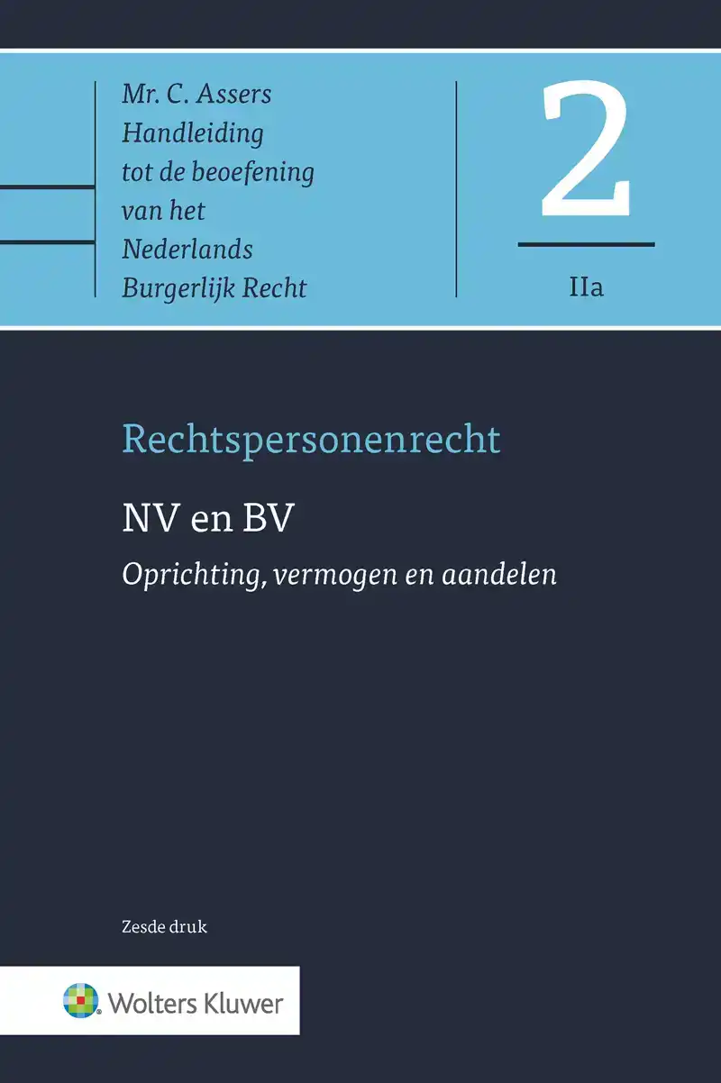 NV EN BV - OPRICHTING, VERMOGEN EN AANDELEN